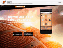 Tablet Screenshot of basketmondo.com